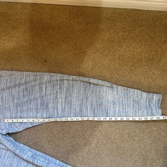 Eddie Bauer Light Blue Striped Jogger Pants – Women’s Size M - Picture 8 of 9